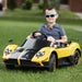 Voltz Toys - Voltz Toys Single Seater Pagani Zonda 12V Electric Motorized Ride-On Truck for Kids