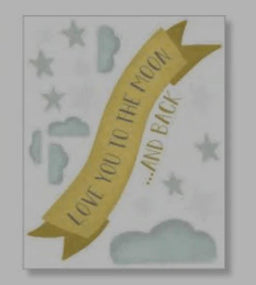 Wallies® - Wallies Lytt Moon Decals