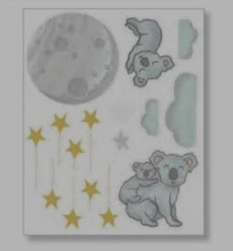 Wallies® - Wallies Lytt Moon Decals