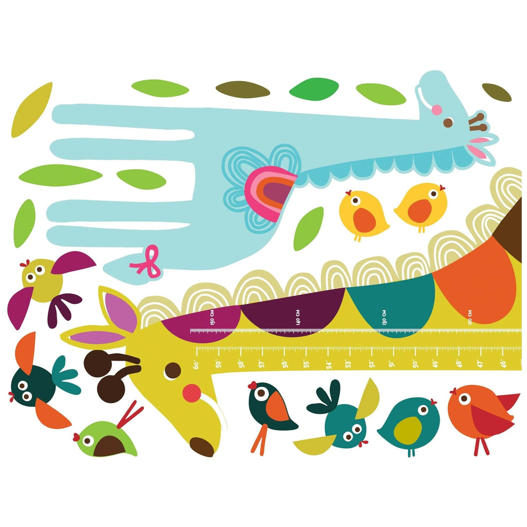 Wallies® - Wallies® Giraffe Growth Chart Vinyl Decals