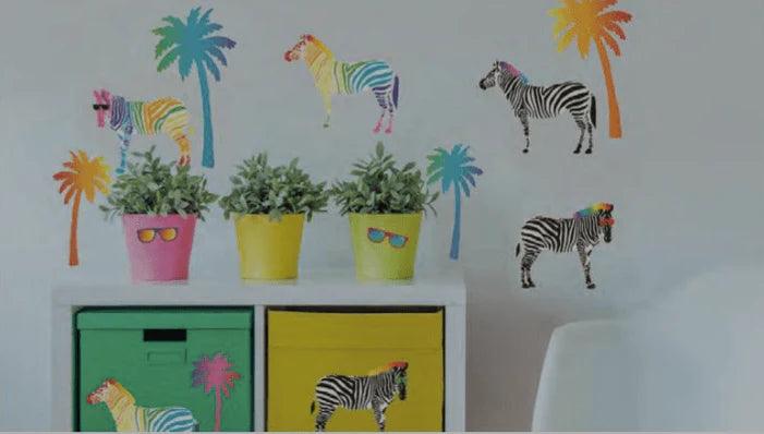 Wallies® - Wallies Zebra Power