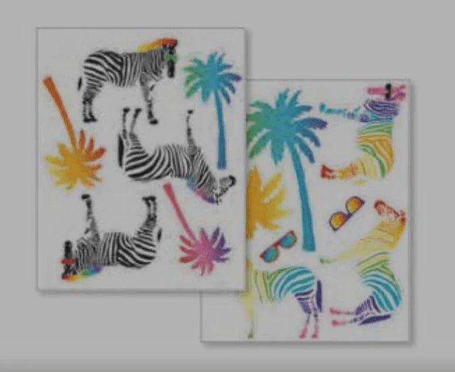 Wallies® - Wallies Zebra Power