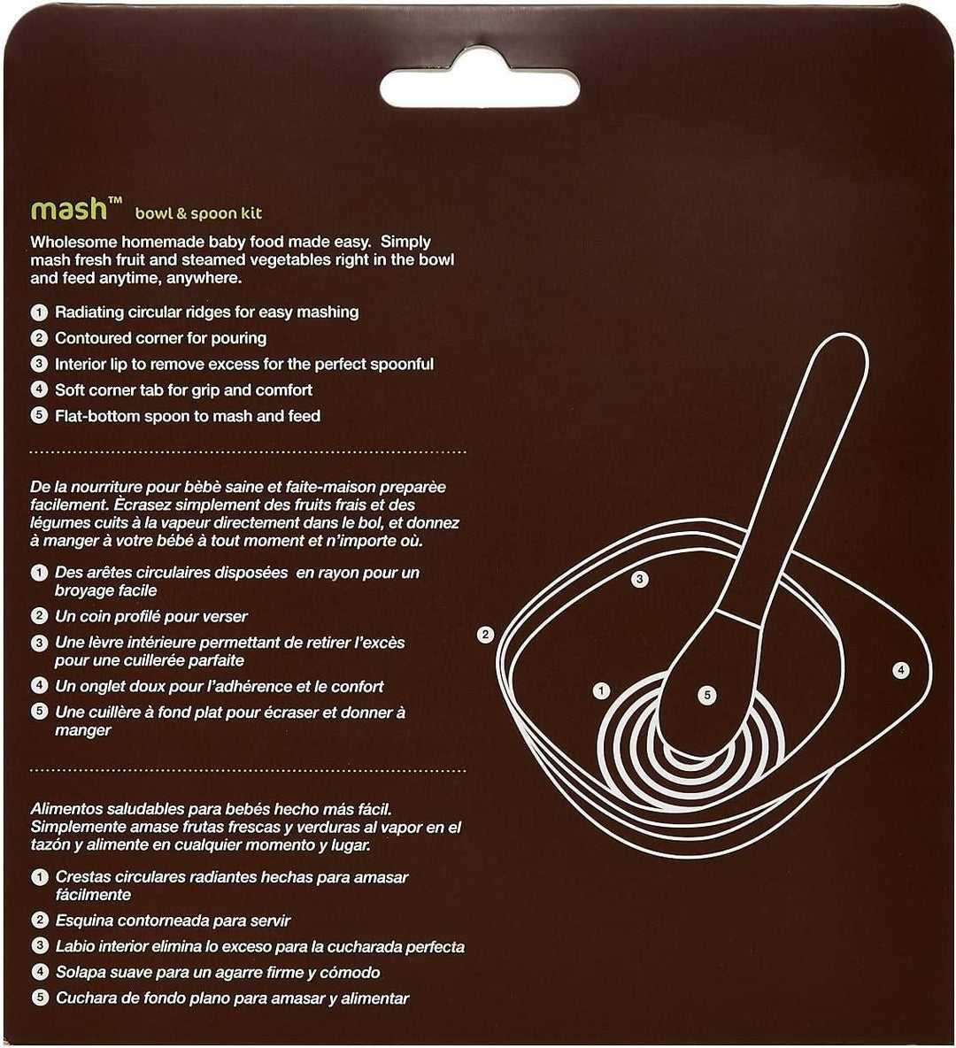 Zoli - Zoli MASH Bowl & Spoon - Green