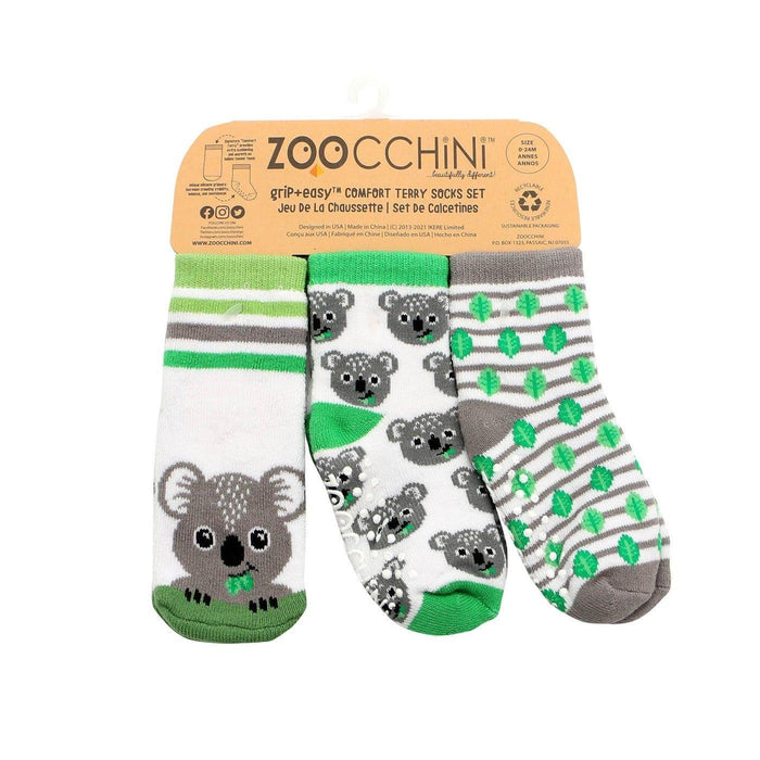 Zoocchini® - Zoocchini 3 pc Comfort Terry Socks