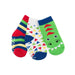 Zoocchini® - Zoocchini 3pair Comfort Terry Socks Devin the Dinosaur 0-24M