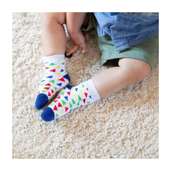 Zoocchini® - Zoocchini 3pair Comfort Terry Socks Devin the Dinosaur 0-24M