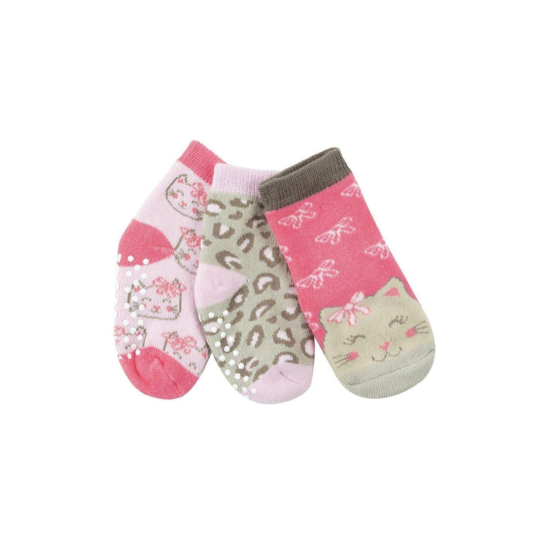 Zoocchini® - Zoocchini 3pair Comfort Terry SocksKallie the Kitten 0-24M