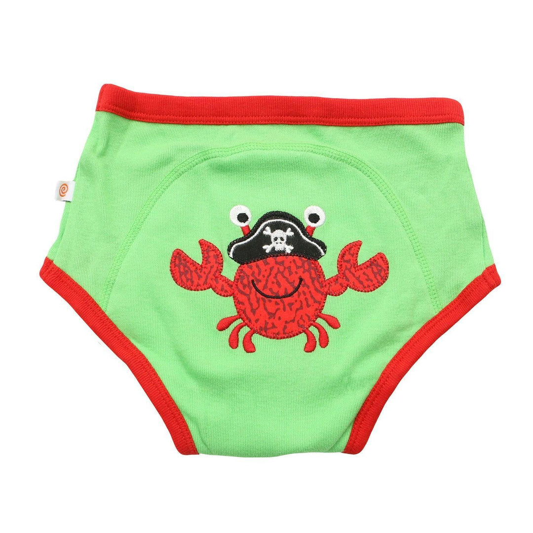 Zoocchini® - Zoocchini Organic Cotton 3 Piece Potty Training Pant Set - Pirate Pals 2T/3T
